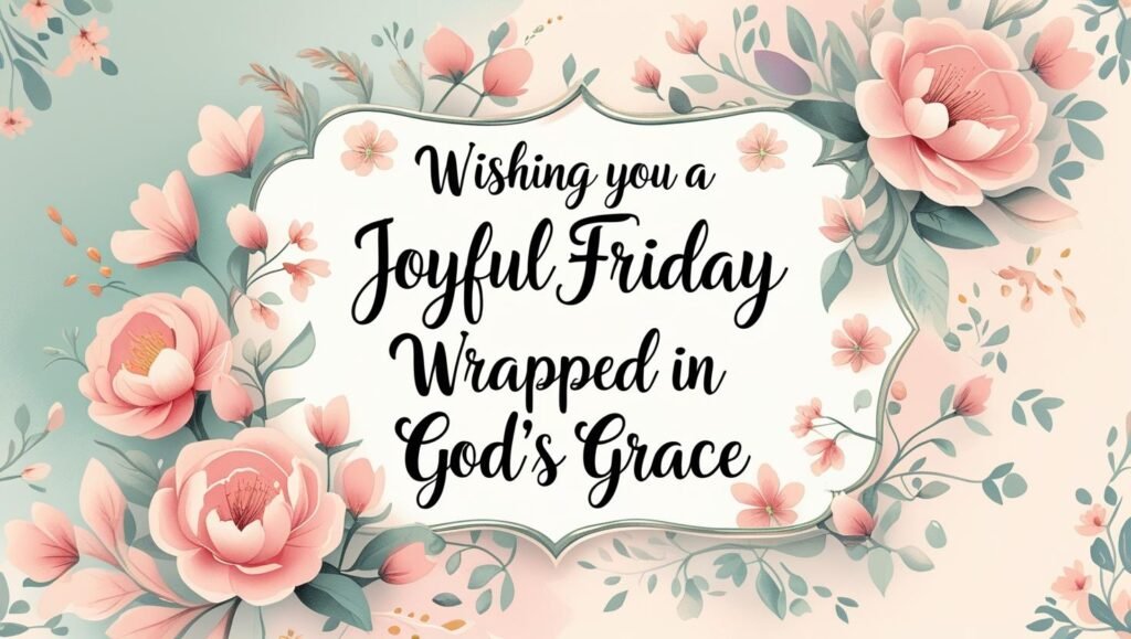 Good Morning Friday Blessings