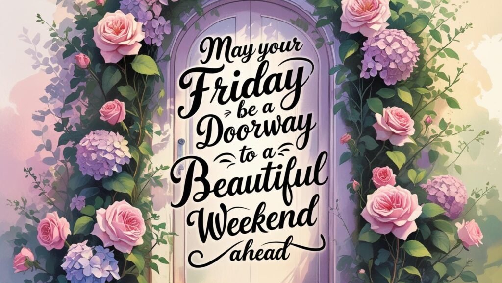 Good Morning Friday Blessings