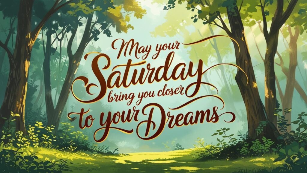 Good Morning Saturday Blessings