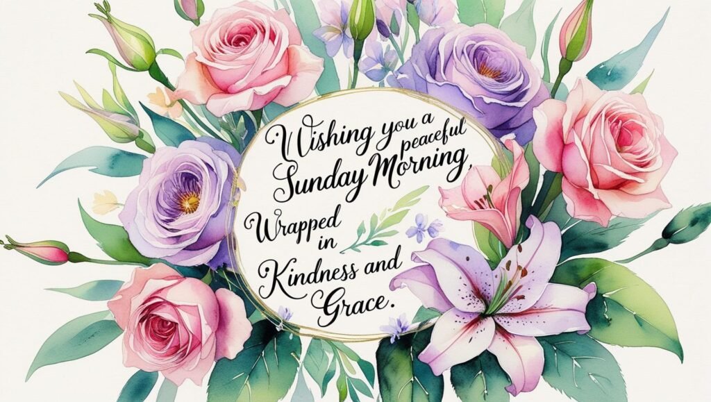Good Morning Sunday Blessings