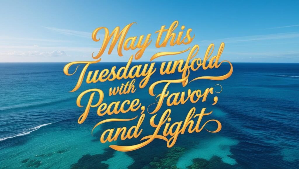 Good Morning Tuesday BlessingsV