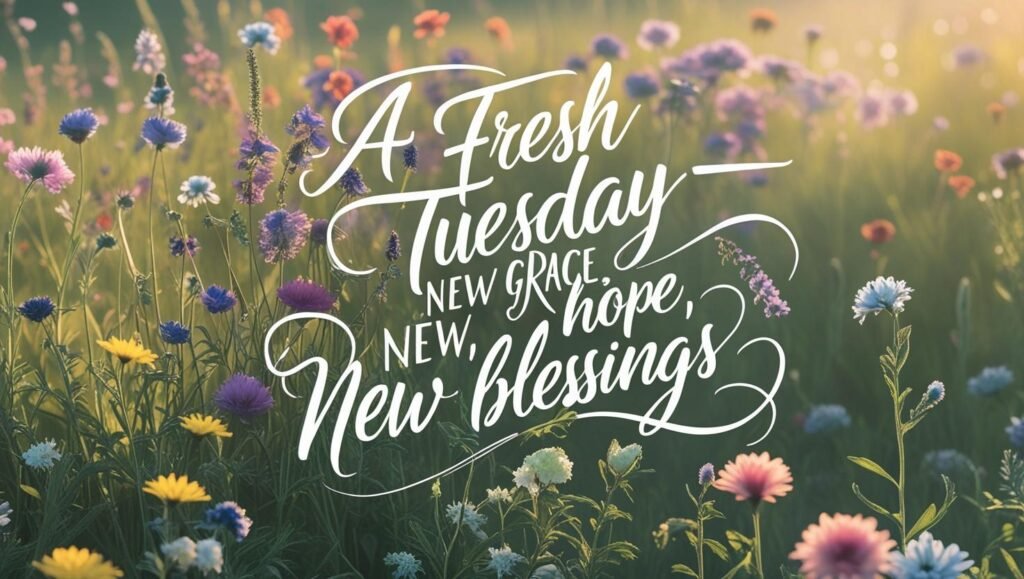 Good Morning Tuesday Blessings