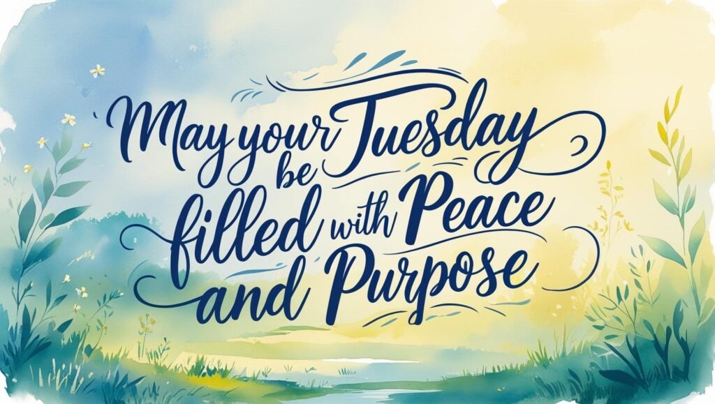 Good Morning Tuesday Blessings
