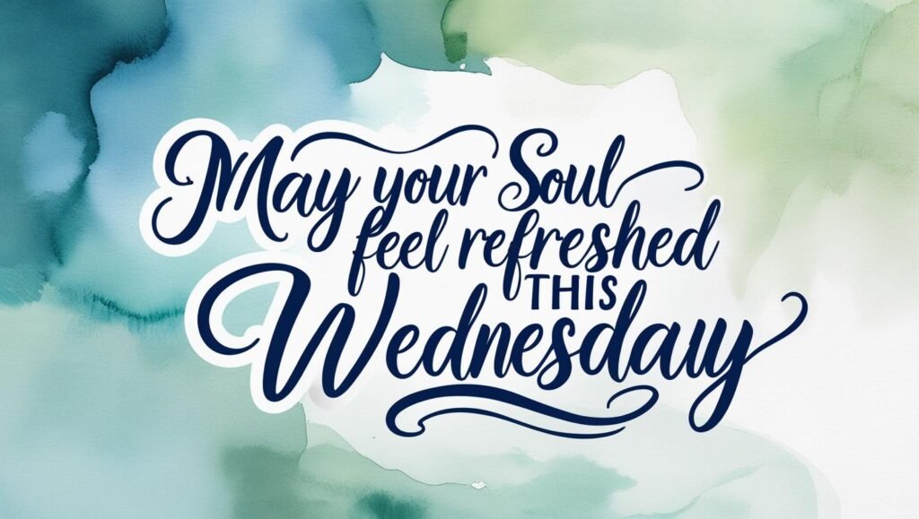Good Morning Wednesday Blessings