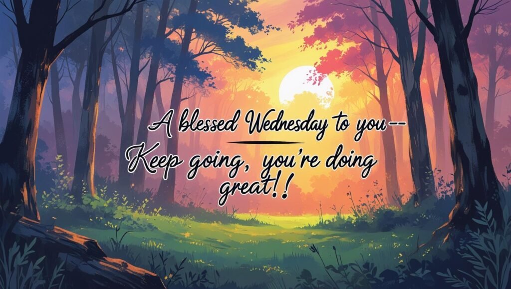 Good Morning Wednesday Blessings