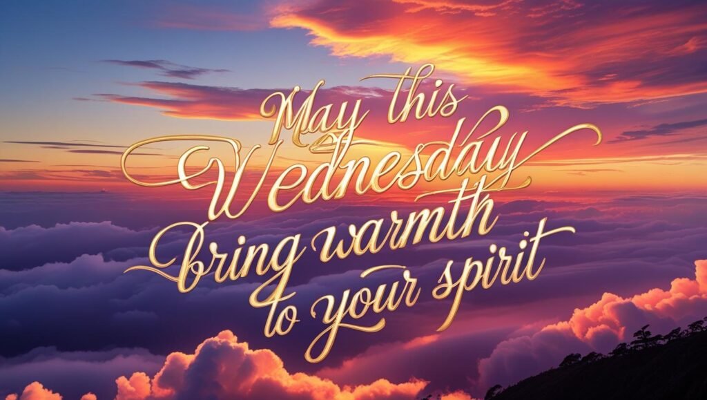 Good Morning Wednesday Blessings