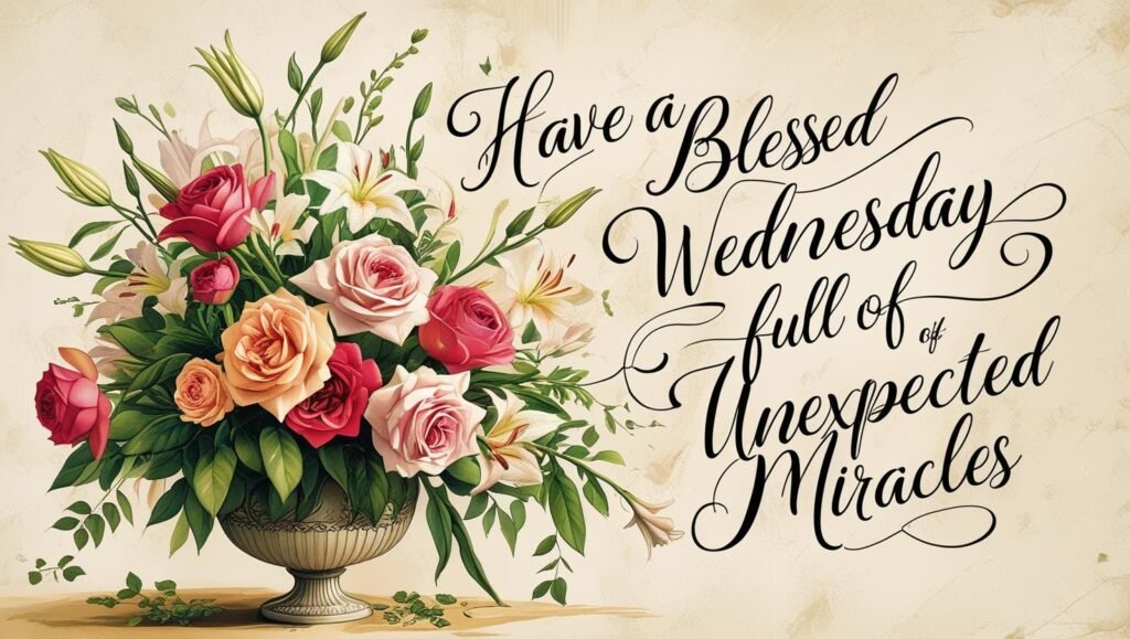 Good Morning Wednesday Blessings
