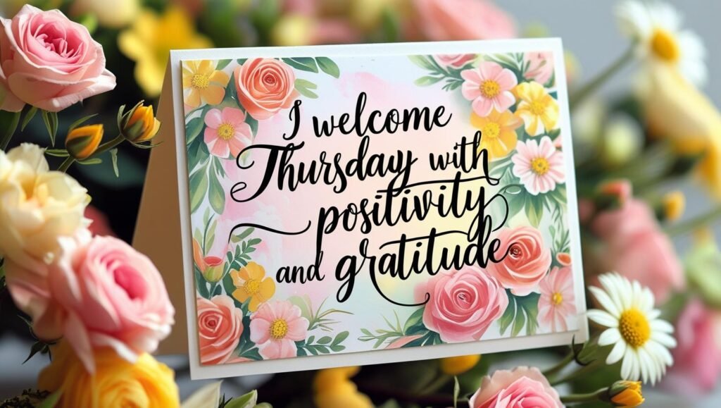 Thursday Affirmations