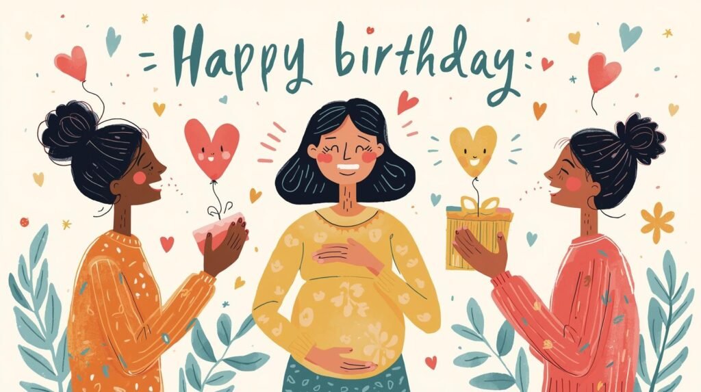 Birthday Wishes for a Pregnant Friend
