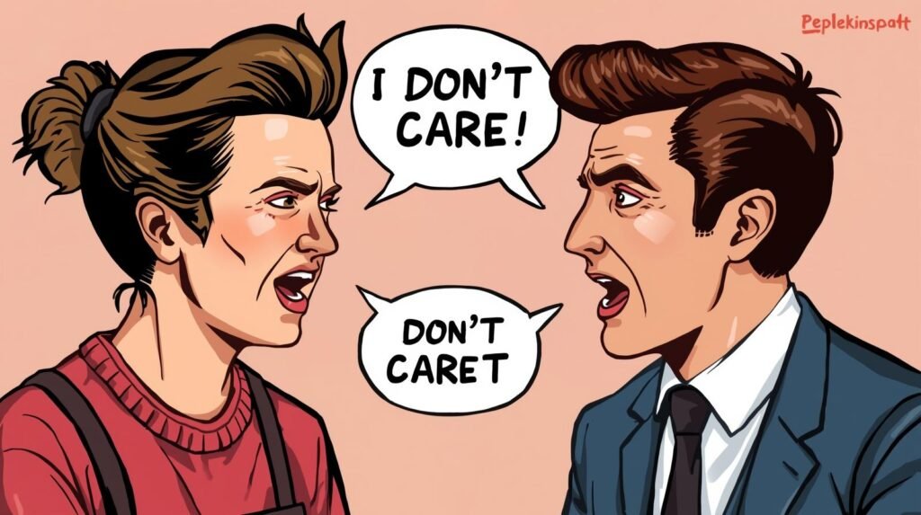 Comebacks for “I Don’t Care”