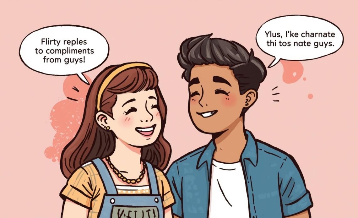 Flirty Replies to Compliments From Guys