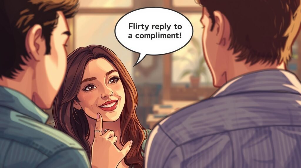 Flirty Replies to Compliments From Guys
