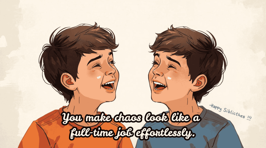 Roasts to Say to Your Brother