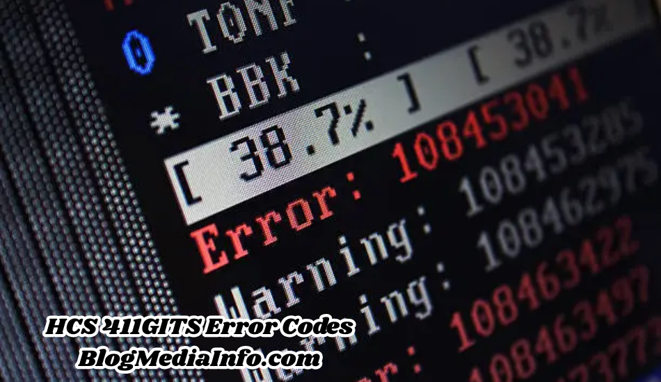 hcs-411gits-error-codes