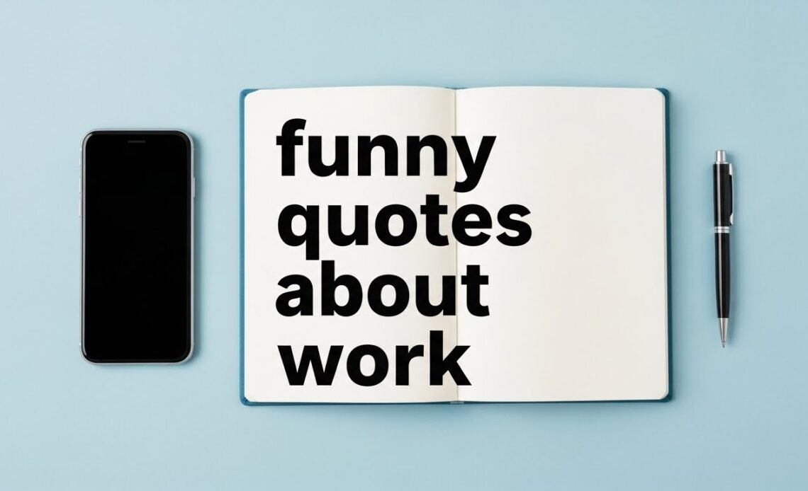 Funny quote about work life