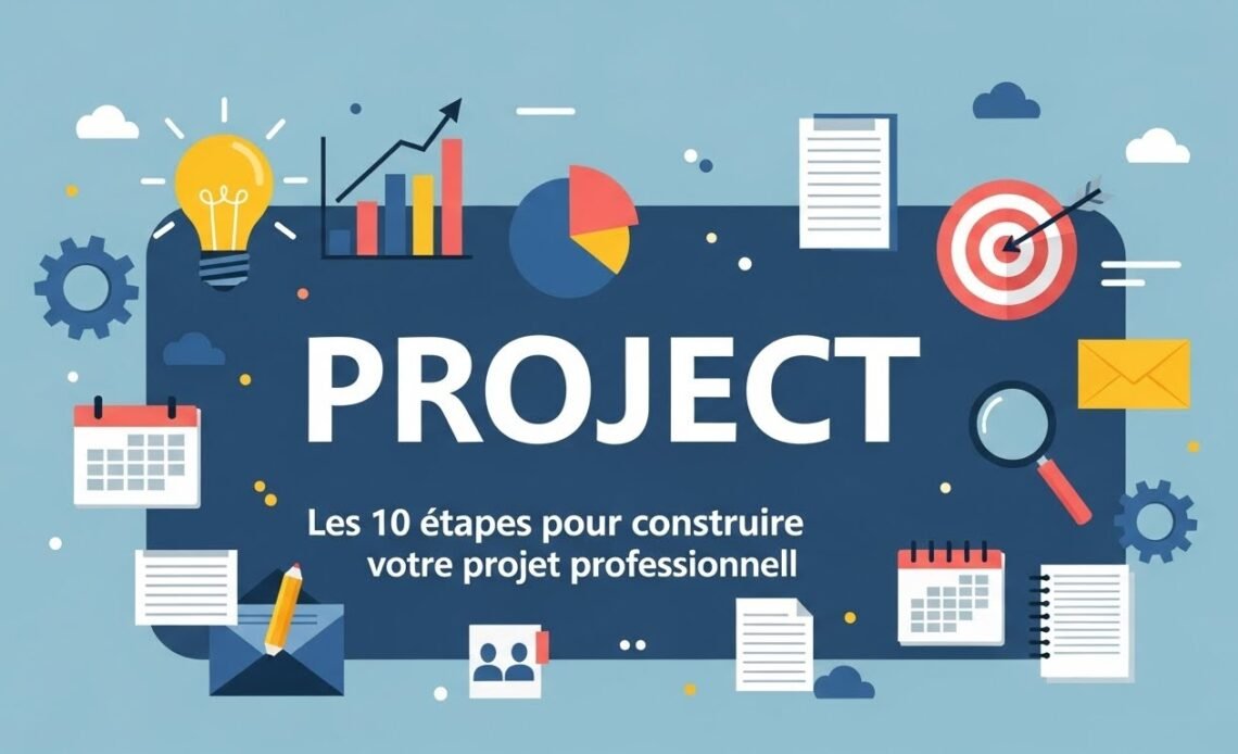 Les 10 étapes pour construire votre projet professionnel